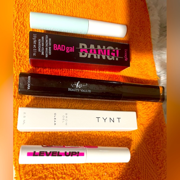 Benefit Makeup Lot Of 6 Mascaras Brand Nib Brow Gels 2